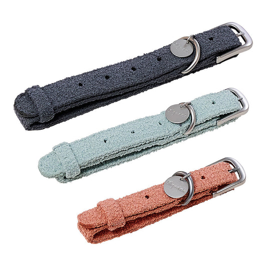 Boucle Cat Collar 100 Percent Polyester Three Sizes Small 20 35 cm Medium 30 45 cm Large 40 55 cm