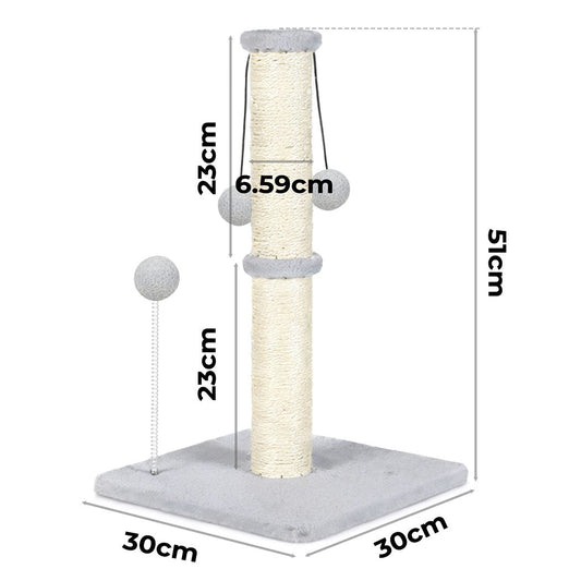 Pawz Cat Scratcher Tower Scratching Post-1