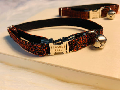 Red Rose Dog Collar Neoprene Comfort Original Design Adjustable Fit Rose Gold Hardware Pawsome Pets