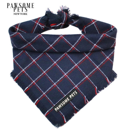 Pawsome Pets Cascade Bandana Handmade To Order 100 Percent Cotton Square Dog Bandana