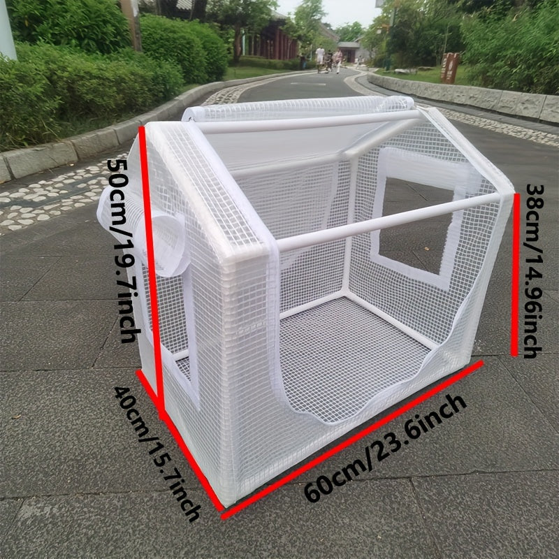 Haven Ventilated Outdoor Indoor Cat House Breezy Retreat