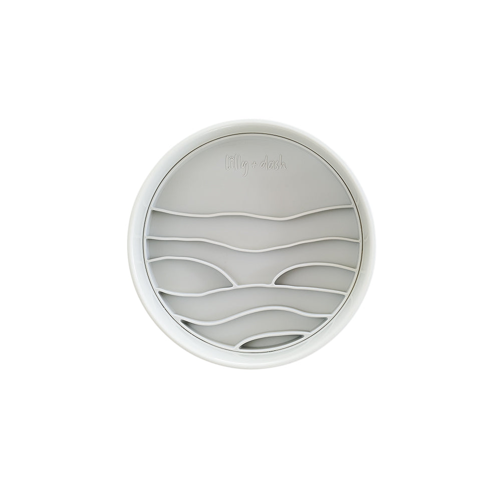 Silicone Slow Feeder Insert For Lilly Dash Bowls Lick Mat Inserts BPA Free Dishwasher Safe Microwave Safe