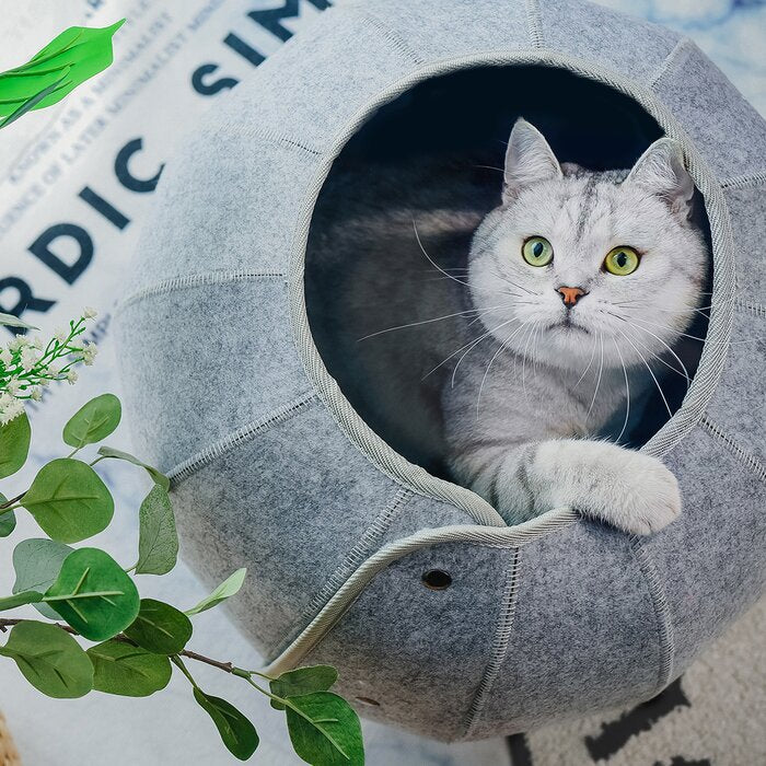 Foldable Cat Tunnel Toy For Interactive Play And Safe Hideaway Durable Design