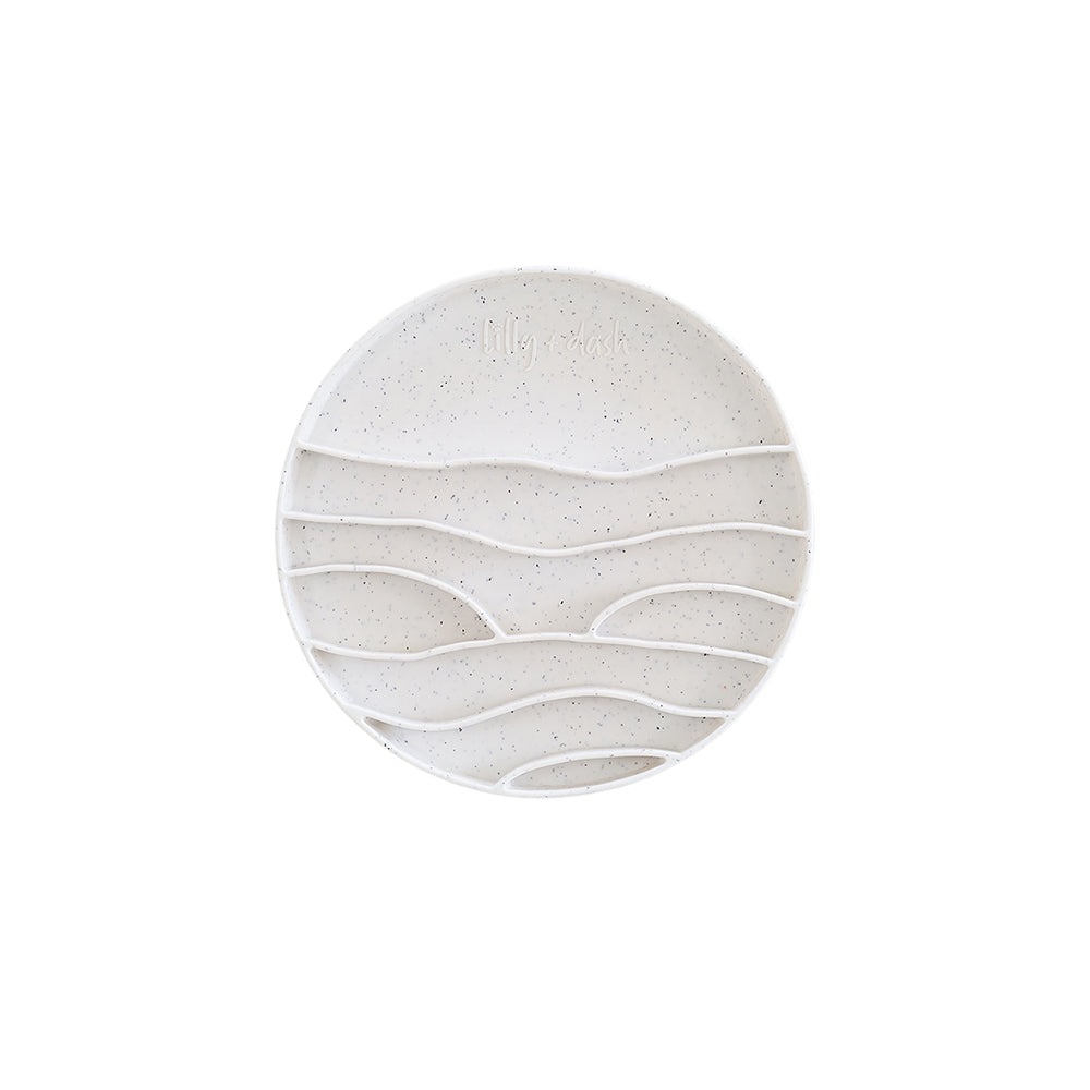 Silicone Slow Feeder Insert For Lilly Dash Bowls Lick Mat Inserts BPA Free Dishwasher Safe Microwave Safe