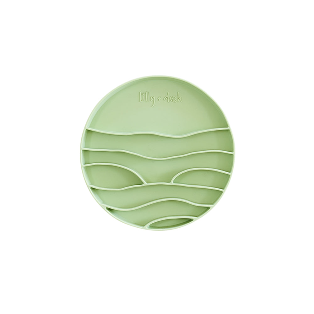 Silicone Slow Feeder Insert For Lilly Dash Bowls Lick Mat Inserts BPA Free Dishwasher Safe Microwave Safe