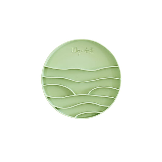 Silicone Slow Feeder Insert For Lilly Dash Bowls Lick Mat Inserts BPA Free Dishwasher Safe Microwave Safe
