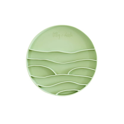 Silicone Slow Feeder Insert For Lilly Dash Bowls Lick Mat Inserts BPA Free Dishwasher Safe Microwave Safe