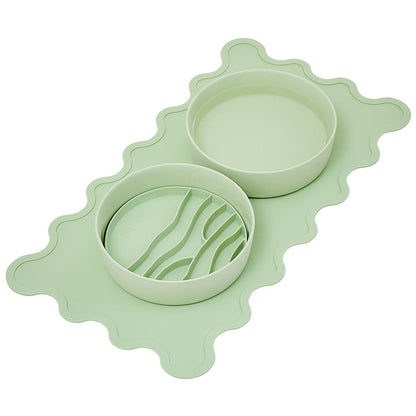 Cat Lick Mat Insert Silicone Slow Feeder For Lilly And Dash Bowls BPA Free Food Grade Safe Dishwasher And Microwave Safe