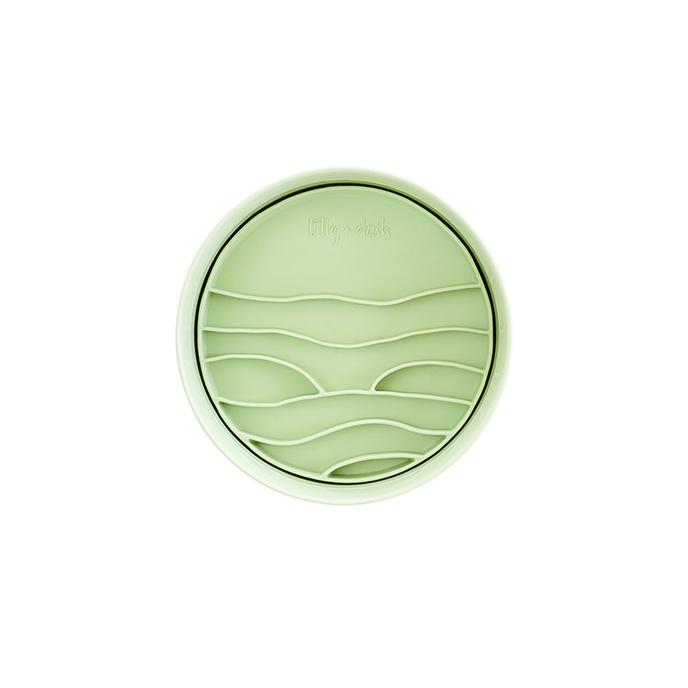 Silicone Slow Feeder Insert For Lilly Dash Bowls Lick Mat Inserts BPA Free Dishwasher Safe Microwave Safe