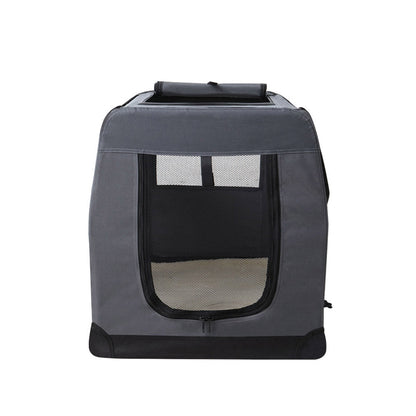i.Pet Pet Carrier Soft Crate Dog Cat Travel 82x58CM Portable Foldable Car XL-3