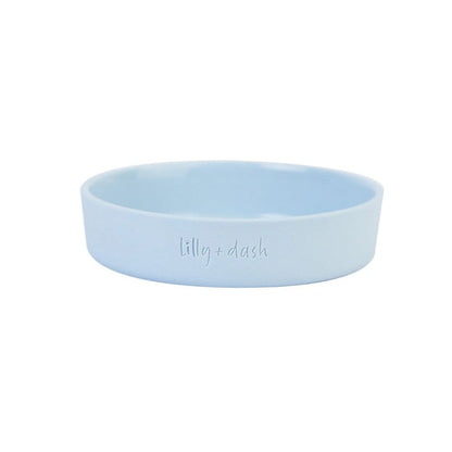 Minimalist Ceramic Cat Bowls 265 Milliliters Microwave Oven Dishwasher Safe 13 Cm Diameter Glossy Interior