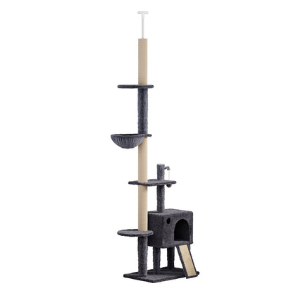 Pawz Cat Tree Scratching Post Scratcher Hammock Condo-0