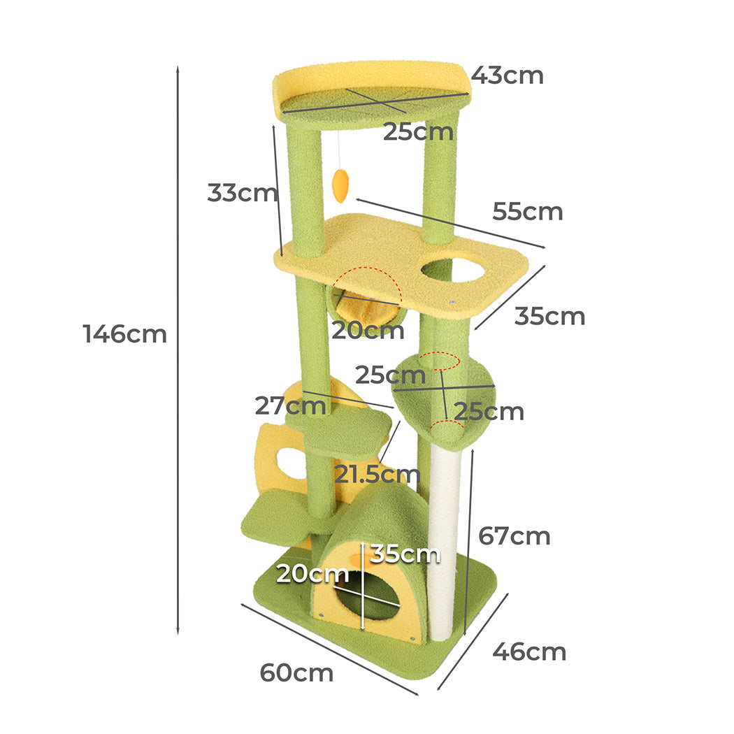 PaWz Cat Tree Kitten Furniture Condo-1