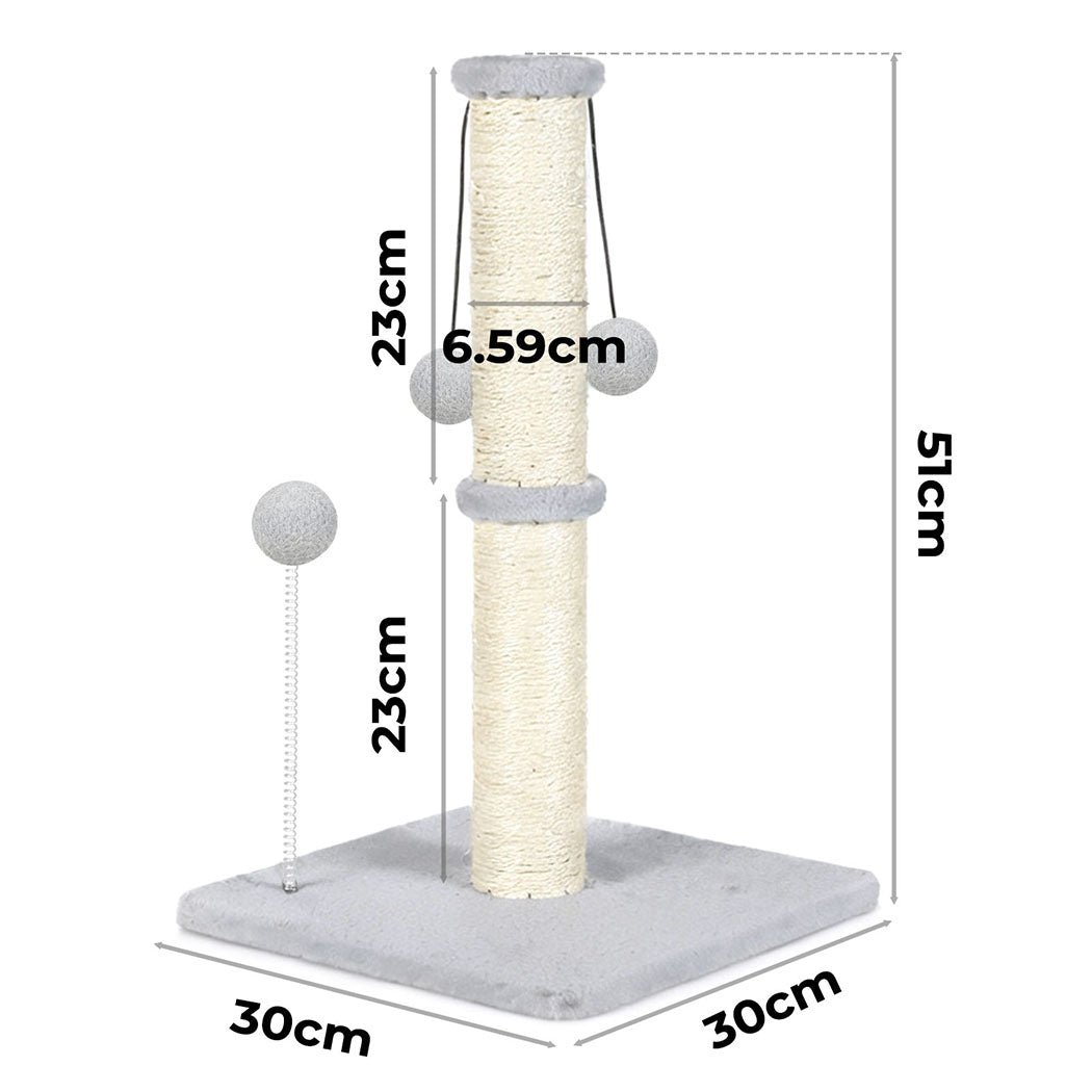 Pawz Cat Scratcher Tower Scratching Post-1