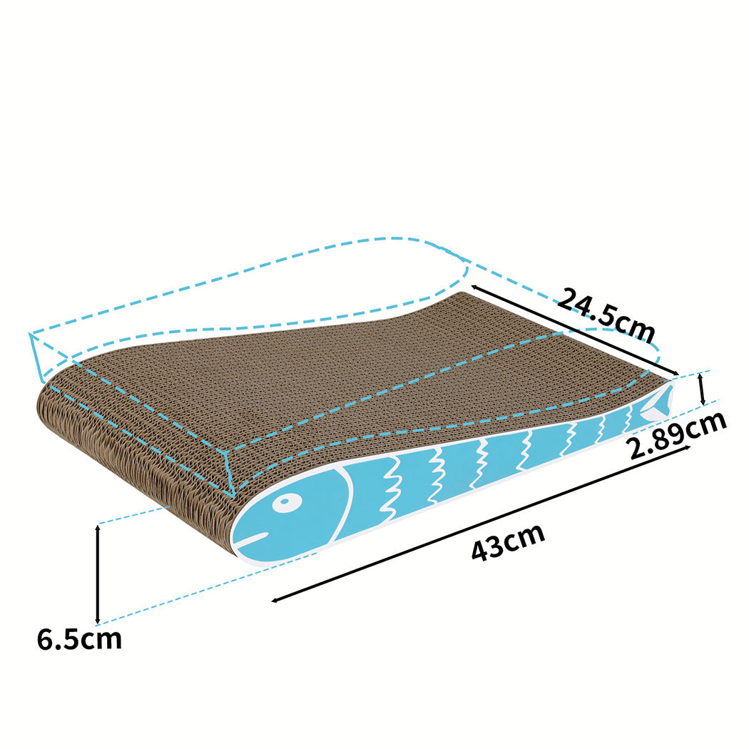 Pawz 2X Cat Scratcher Board Bed-1