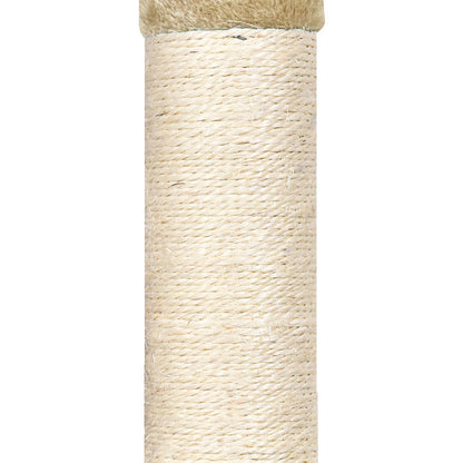 PaWz Cat Tree Scratching Post Scratcher Beige-4
