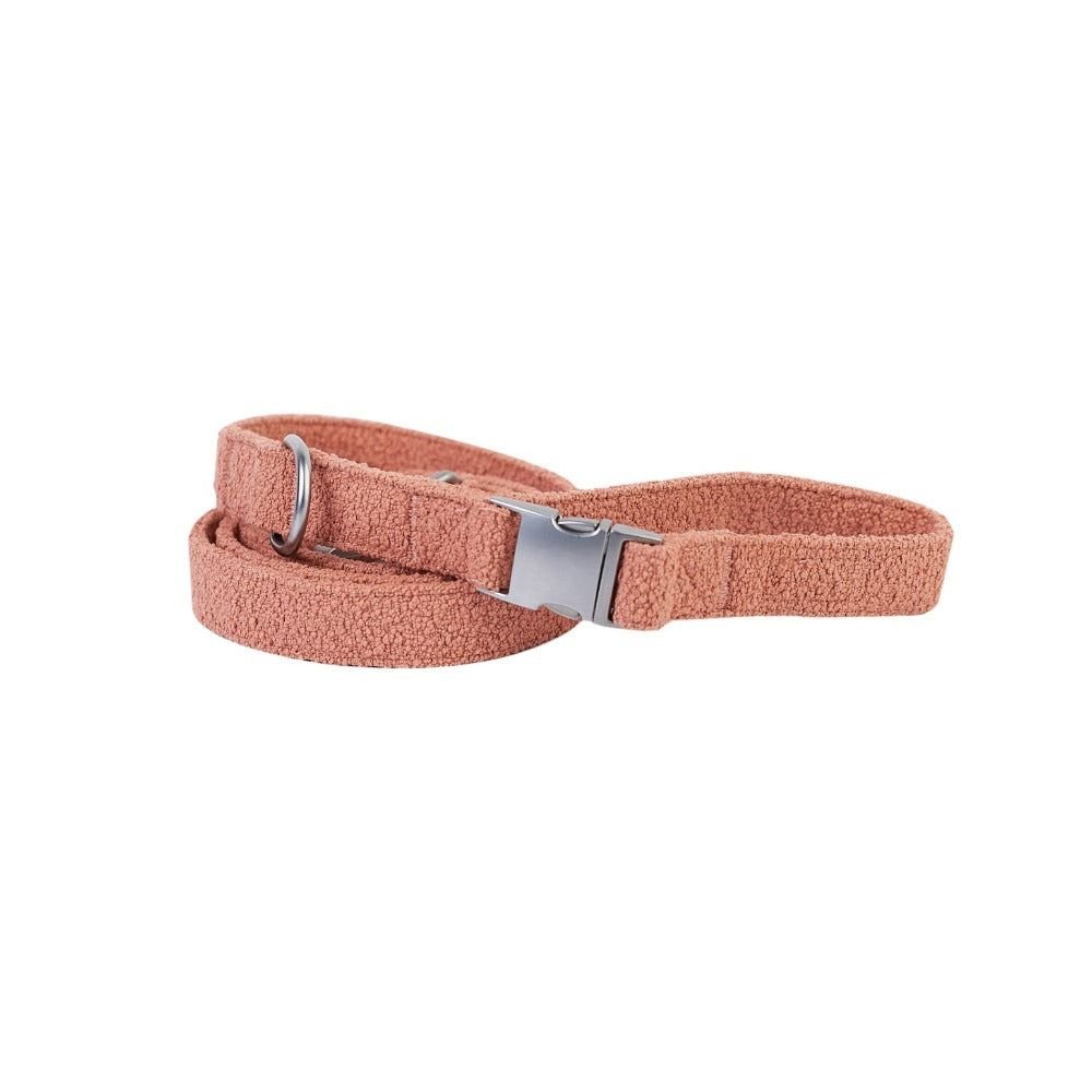 Boucle Dog Leash 150cm With Handle Buckle 100 Percent Polyester City Walking Accessory For Everyday Use
