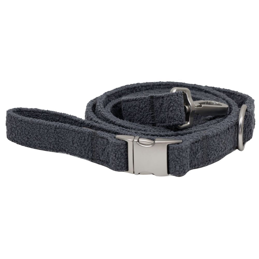 Boucle Dog Leash 150cm With Handle Buckle 100 Percent Polyester City Walking Accessory For Everyday Use
