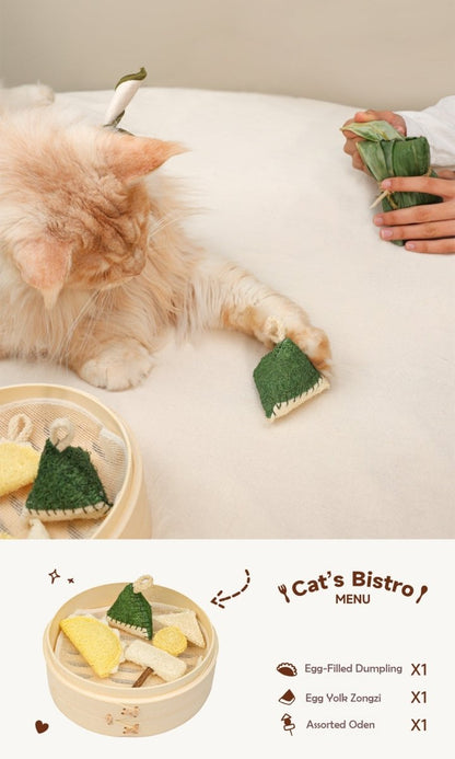 Natural Loofah Catnip Cat Toy Food Shape Series For Dental Health And Eco Friendly Chews