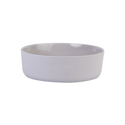 Minimalist Ceramic Pet Bowls Set Microwave Safe Dishwasher Safe Hand Glazed