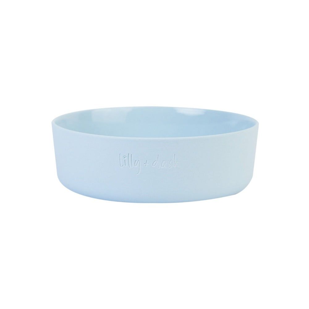 Minimalist Ceramic Pet Bowls Set Microwave Safe Dishwasher Safe Hand Glazed