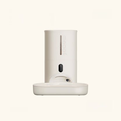 Smart Automatic Pet Feeder With Camera And App Control 4L Capacity For Cats And Dogs WiFi Enabled And Remote Feeding