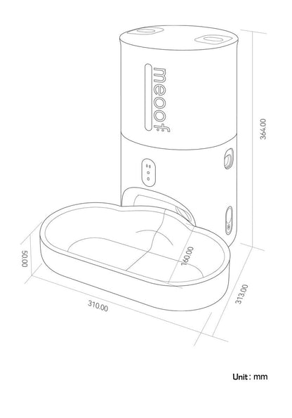 Smart Automatic Pet Feeder With Camera And App Control 4L Capacity For Cats And Dogs WiFi Enabled And Remote Feeding