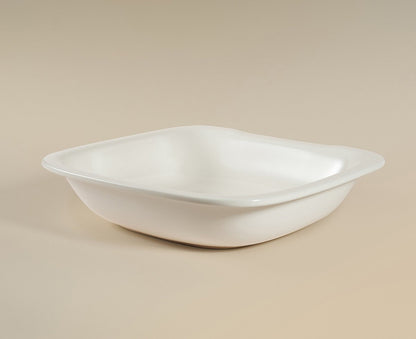 Ceramic Plate Bowl For Smart Privacy Camera Automatic Pet Feeder Shallow Design Reduces Whisker Fatigue