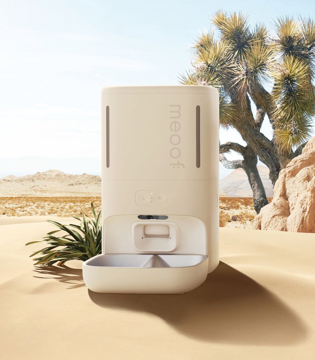Smart Privacy Camera Automatic Pet Feeder With App Control And Dual Food Compartments 1080P Privacy Monitoring