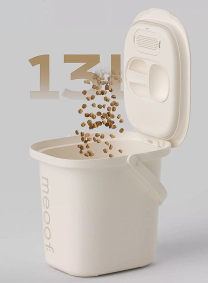 Smart Vacuum Pet Food Storage Container With Airtight Seal And Quick Release Airflow Technology