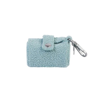 Lilly and Dash Cloud Boucle Waste Bag Holder for Leash 100 Percent Polyester with Dual Connection Points